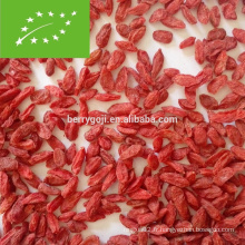 Certificat BCS Bio Goji Berry pour l&#39;exportation